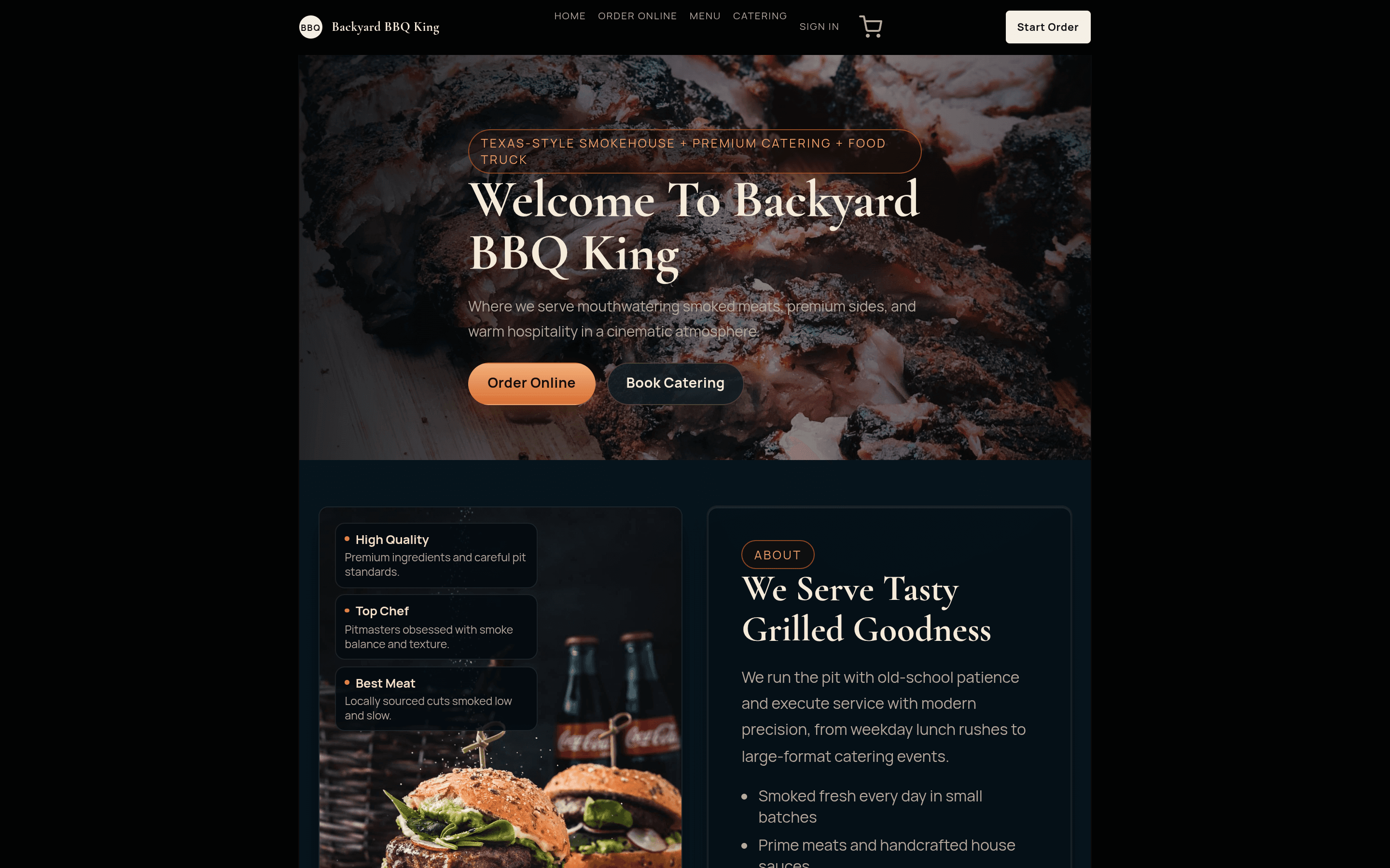 Backyard BBQ King