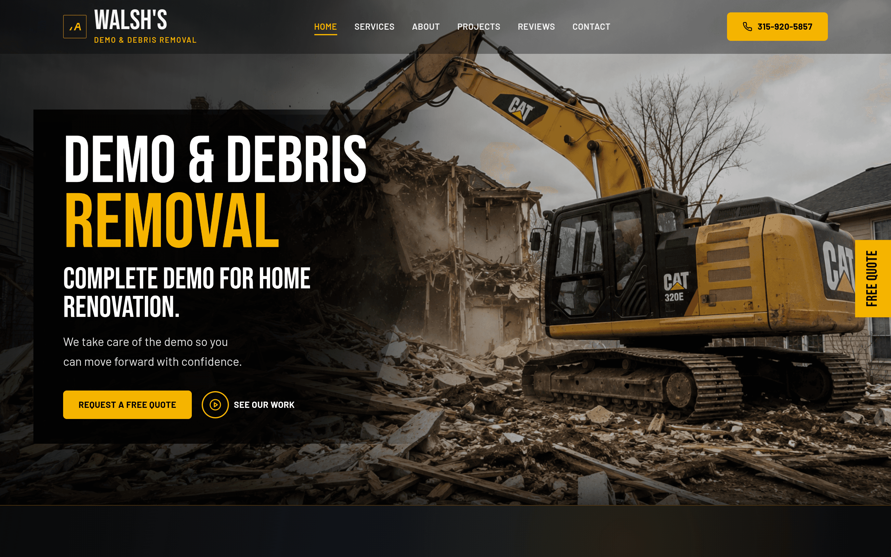Walsh's Demo & Debris Removal | Demolition & Debris Removal